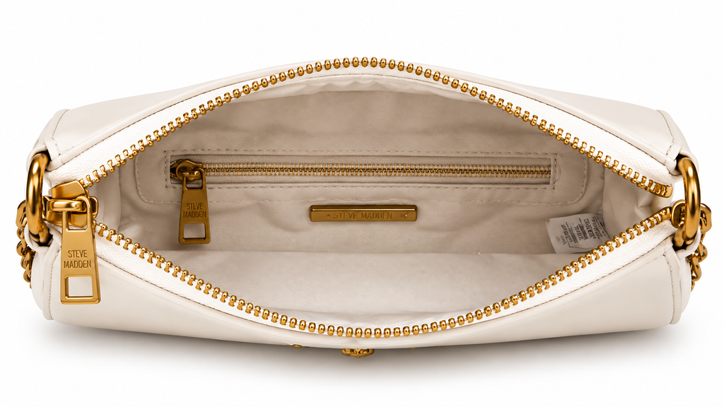 Bolsa Steve Madden Hombro Blanca