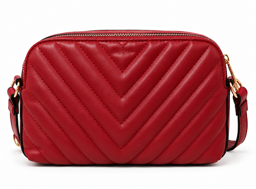 Bolsa ALDO Quilted Crossbody – Rojo